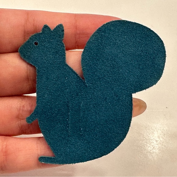 Hermes Chèvre Mysore Petit H Squirrel Ribbon Charm Blue - Picture 4 of 7